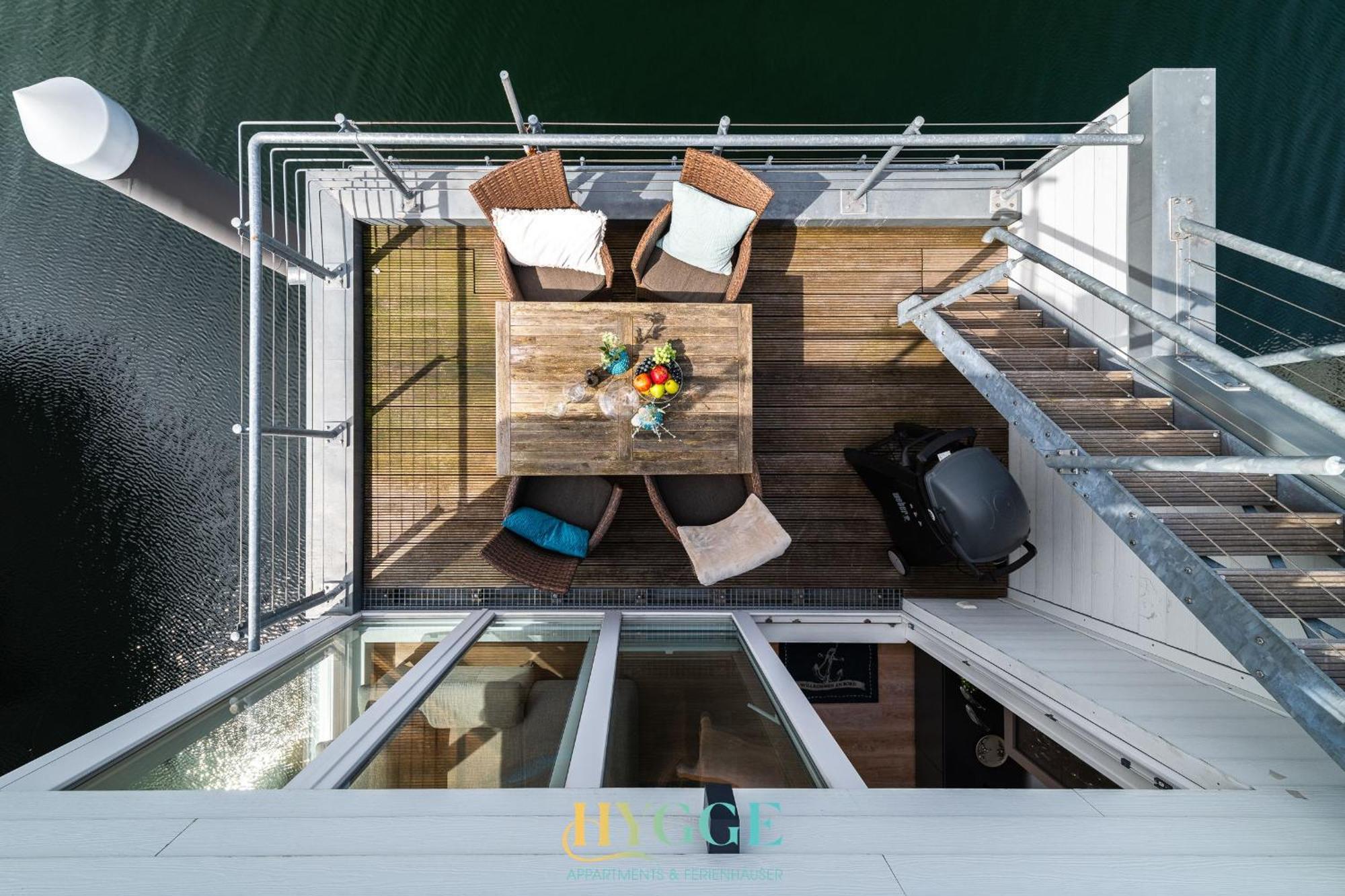 Schwimmendes Haus - An Bord Zwei Hotel Olpenitz Exterior photo